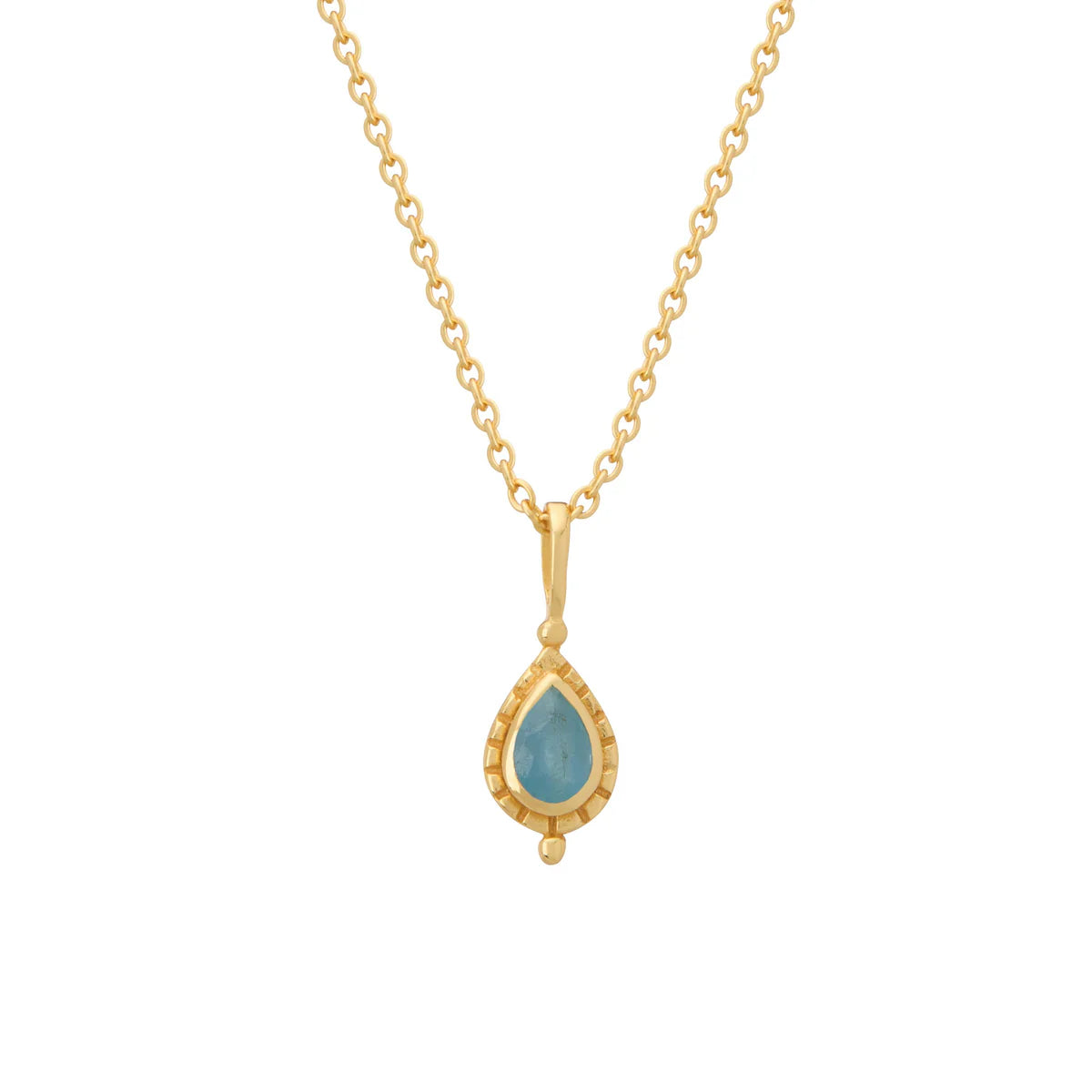 Birthstone Necklace - Gold