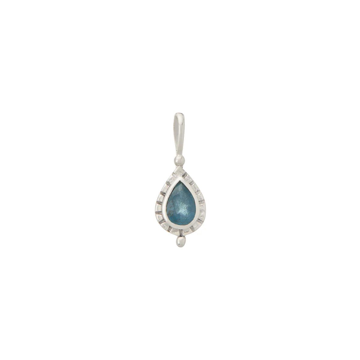 Birthstone Charm - Silver