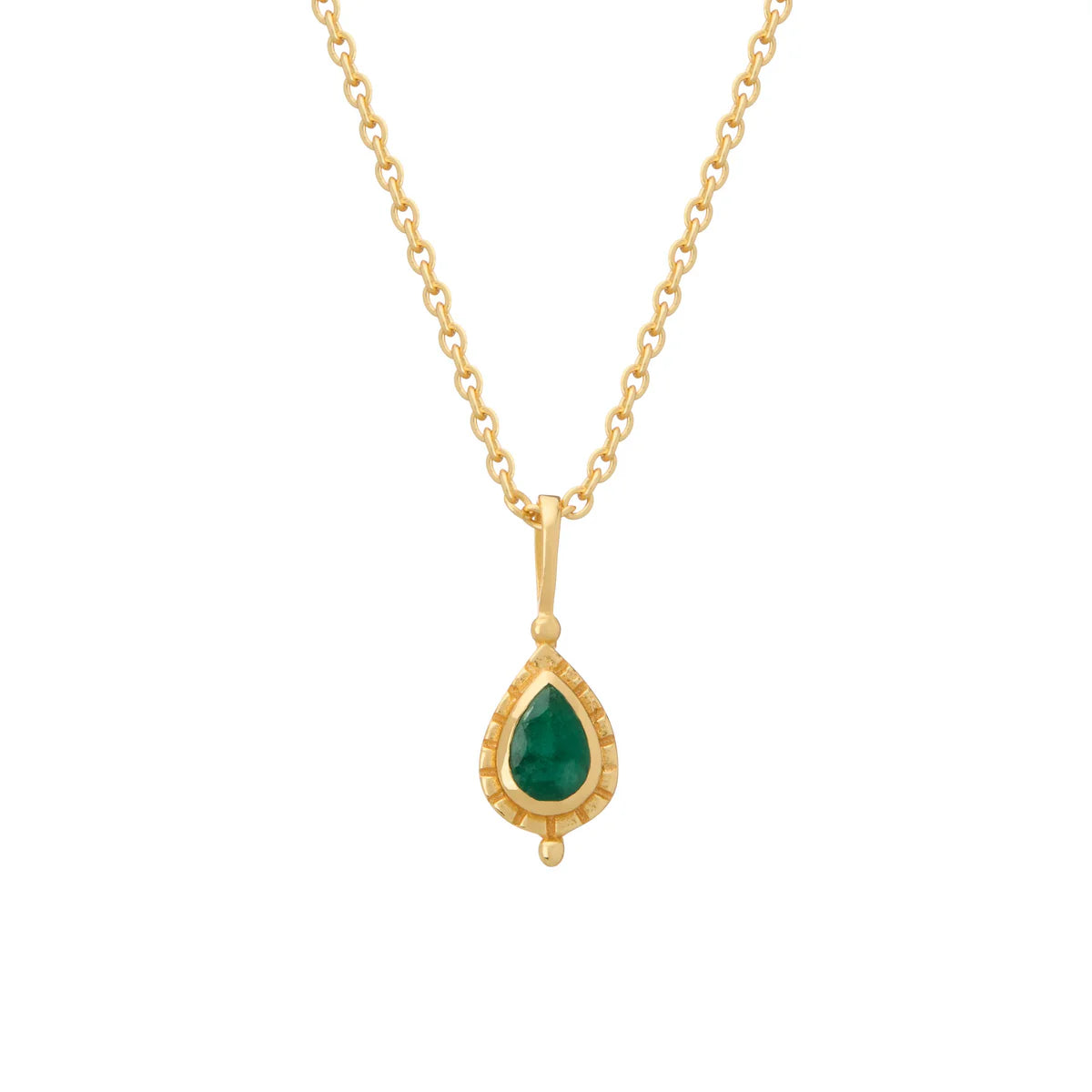 Birthstone Necklace - Gold