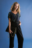 Kayra V Neck Top