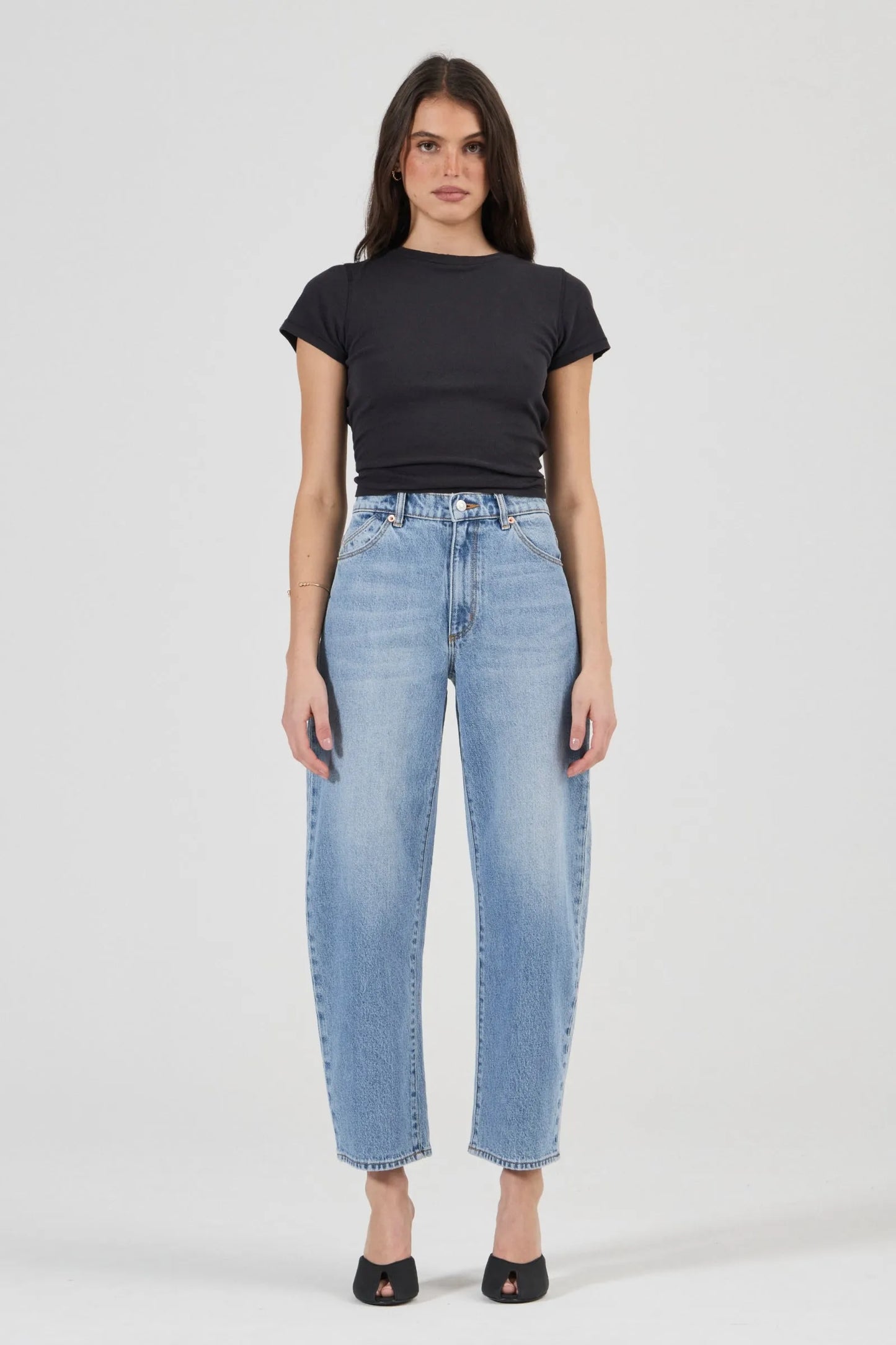 Gigi Barrel Leg Jean