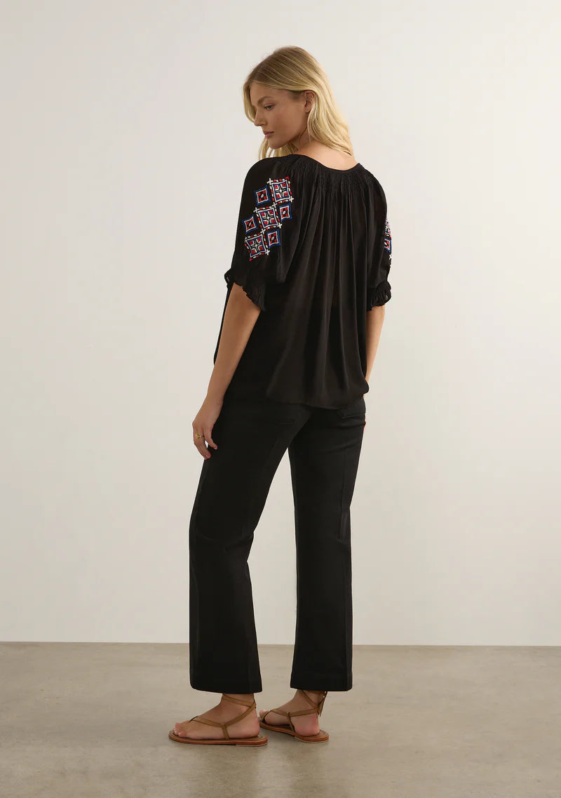 Paxton Embroidered Blouse