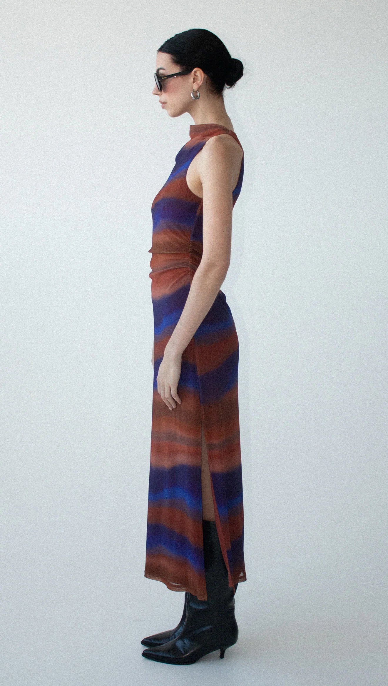 Vista Mesh Midi Dress