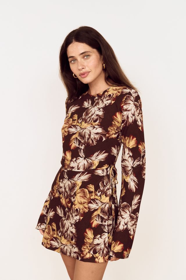 Tahlia Sleeved Mini Dress
