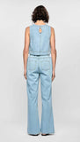Amelia Chambray Top
