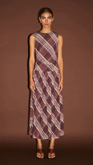 Arles Drop Waist Mesh Dress