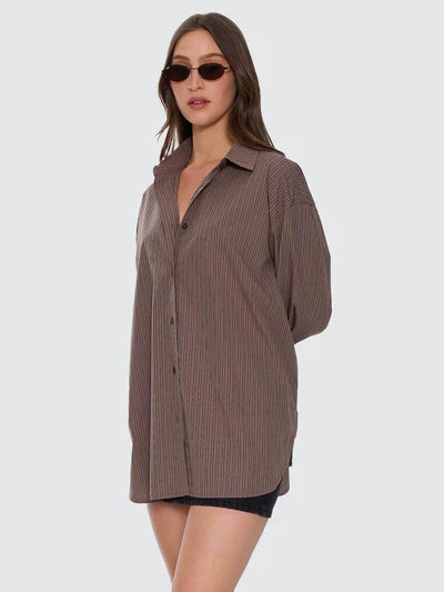 Brentwood Stripe Oversized Shirt