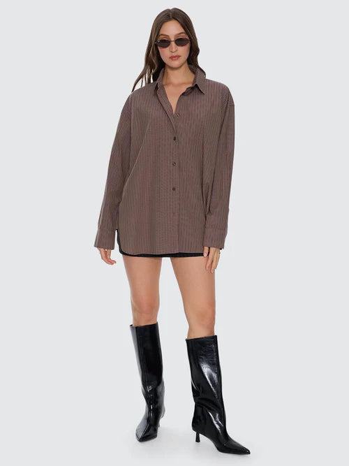 Brentwood Stripe Oversized Shirt