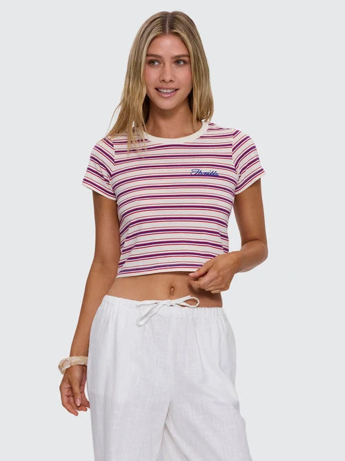 Multi Stripe Mini Tee