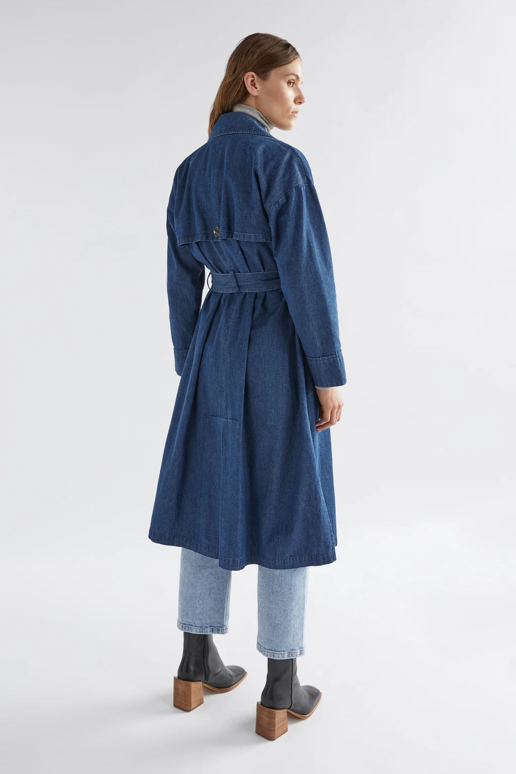 Denim Trench Coat Barney Fleur