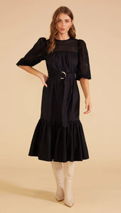 Lucia Belted Midi Dress