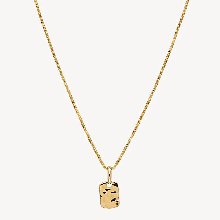 Tigger Yellow Gold Necklace