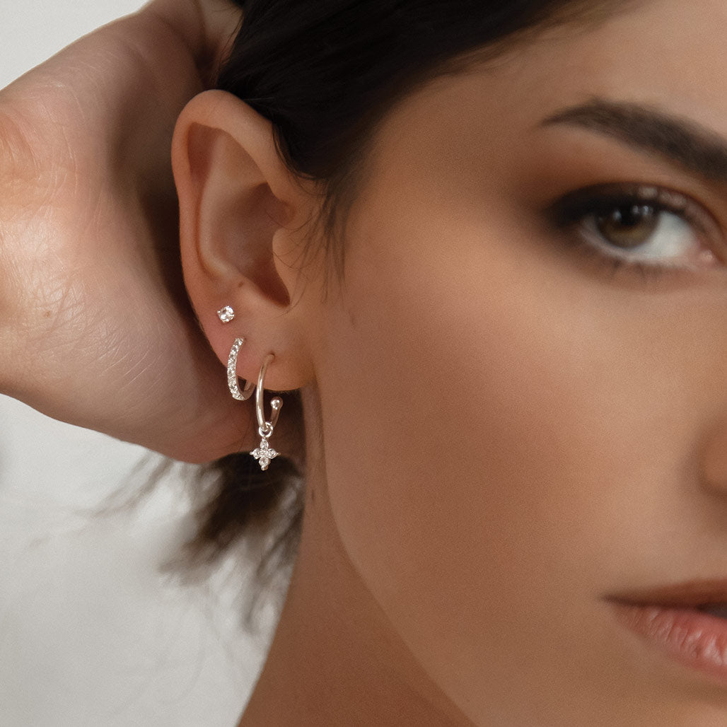 Clover Drop Hoops