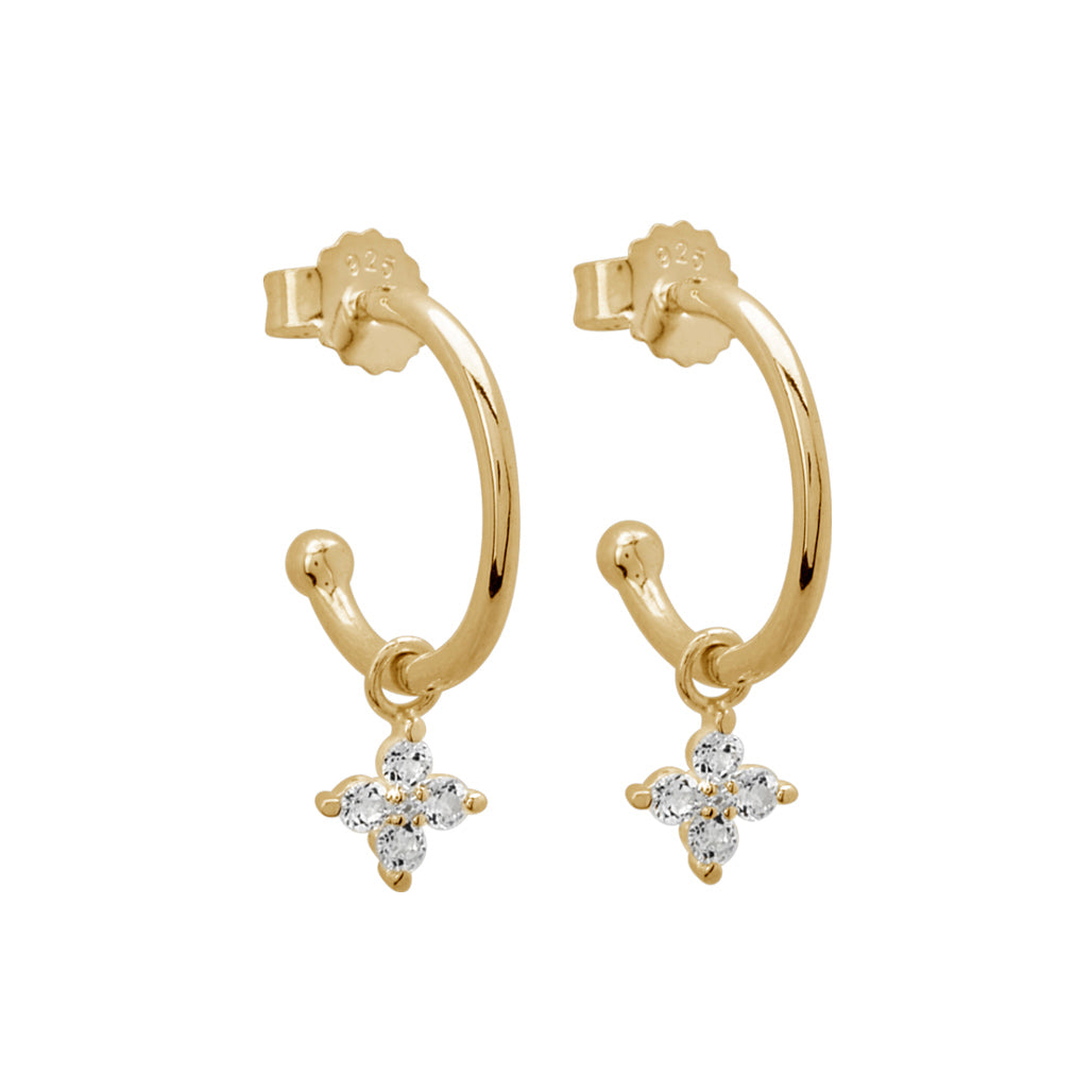 Clover Drop Hoops